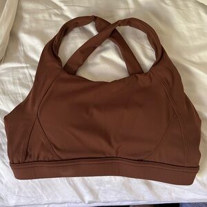 Brown Women's Sports Bra